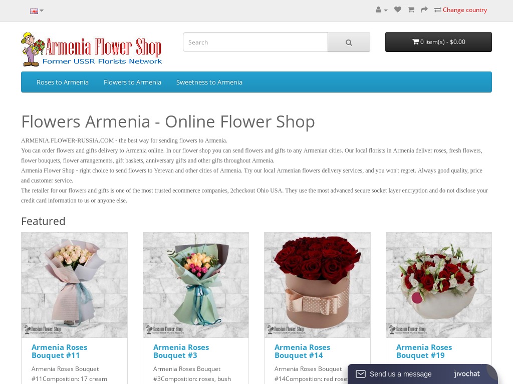 Details : Armenia flowers. Send flowers to Armenia. Flower delivery in Armenia.